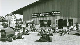 1982, die Halle «Garten-Maschinen-Schau» wird erstellt